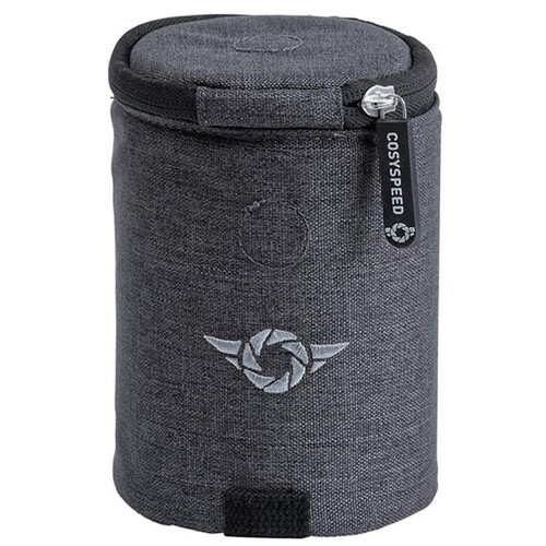 COSYSPEED Medium Lens Case (Charcoal Gray/Black)