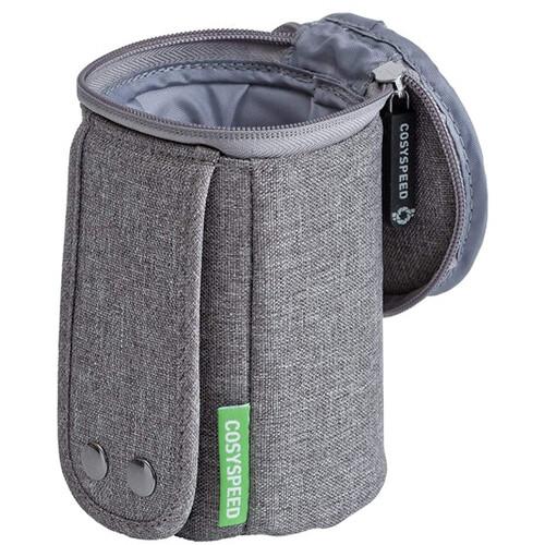 COSYSPEED Large Lens Case (Charcoal Gray/Black)