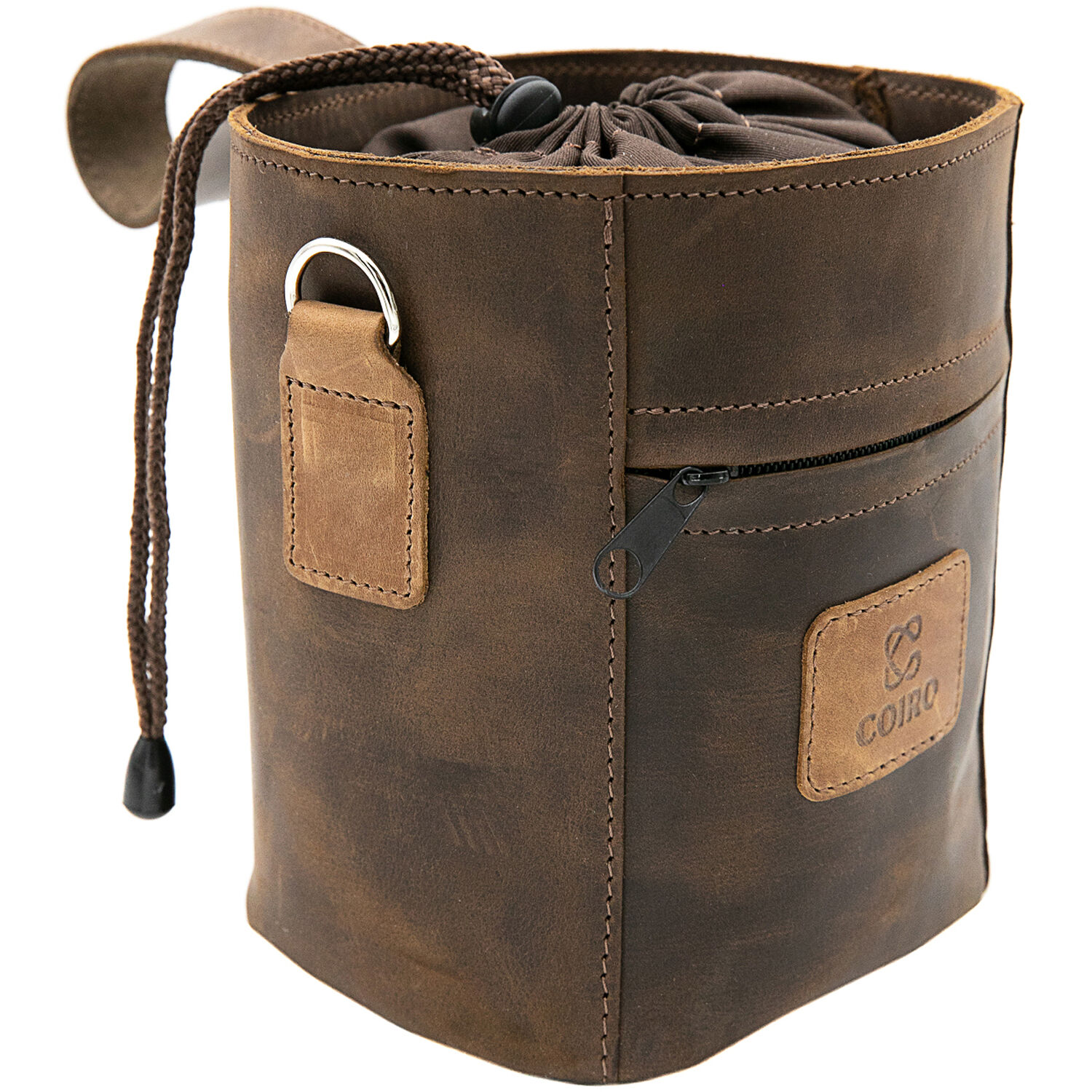 Coiro Lens Pouch (Camel)