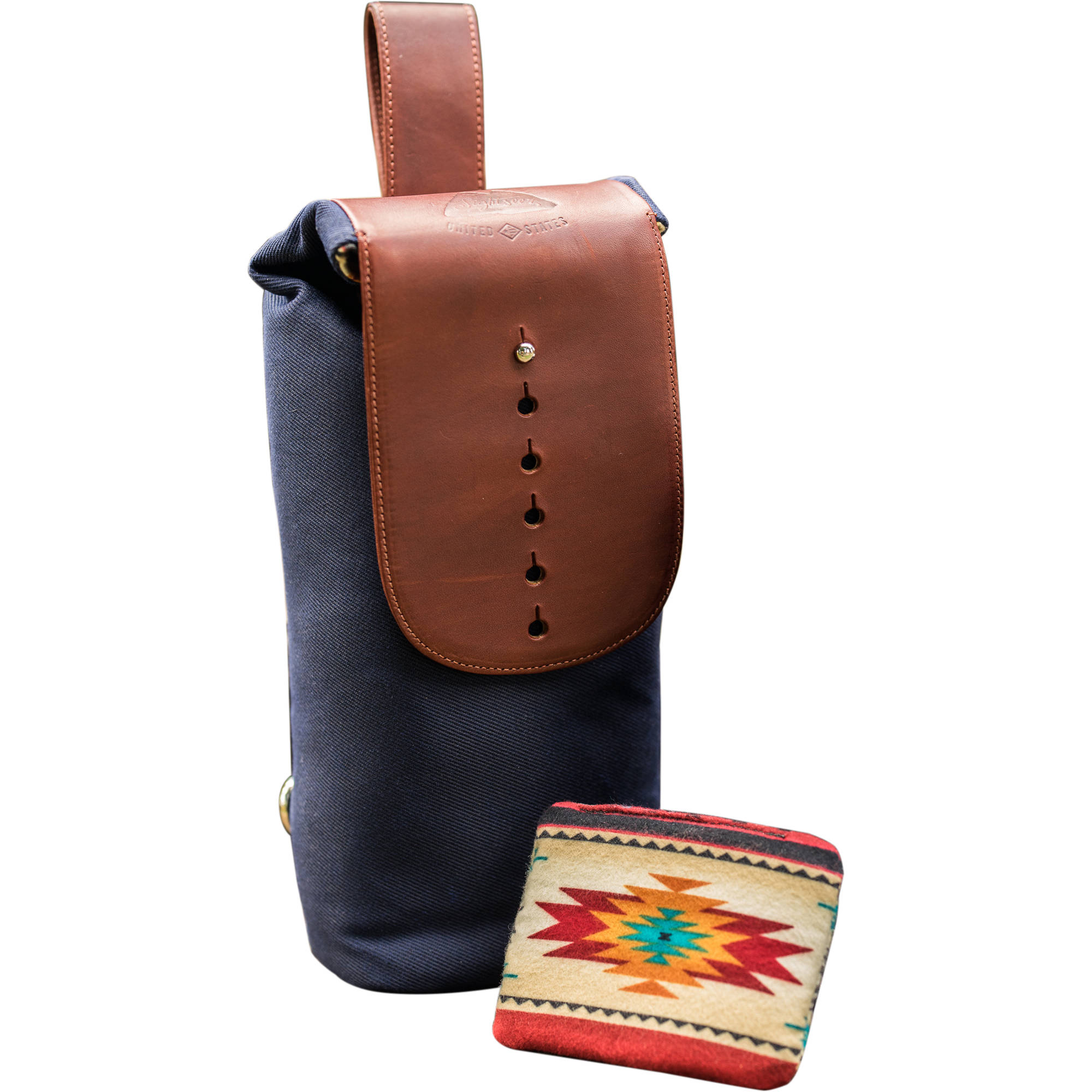 HoldFast Gear Sightseer Large Lens Pouch (Navy)