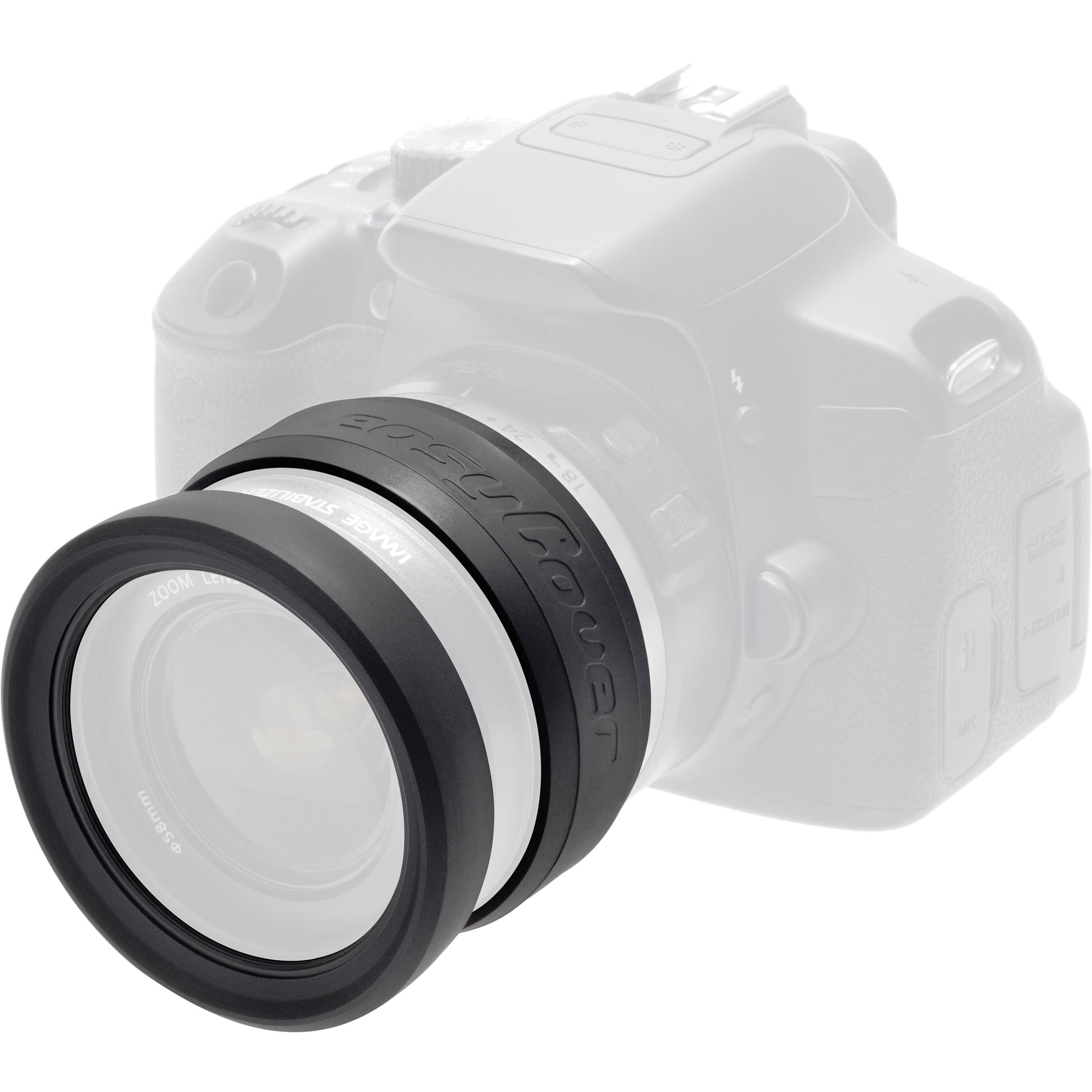 easyCover 72mm Lens Rim (Black)