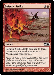 Seismic Strike - Foil