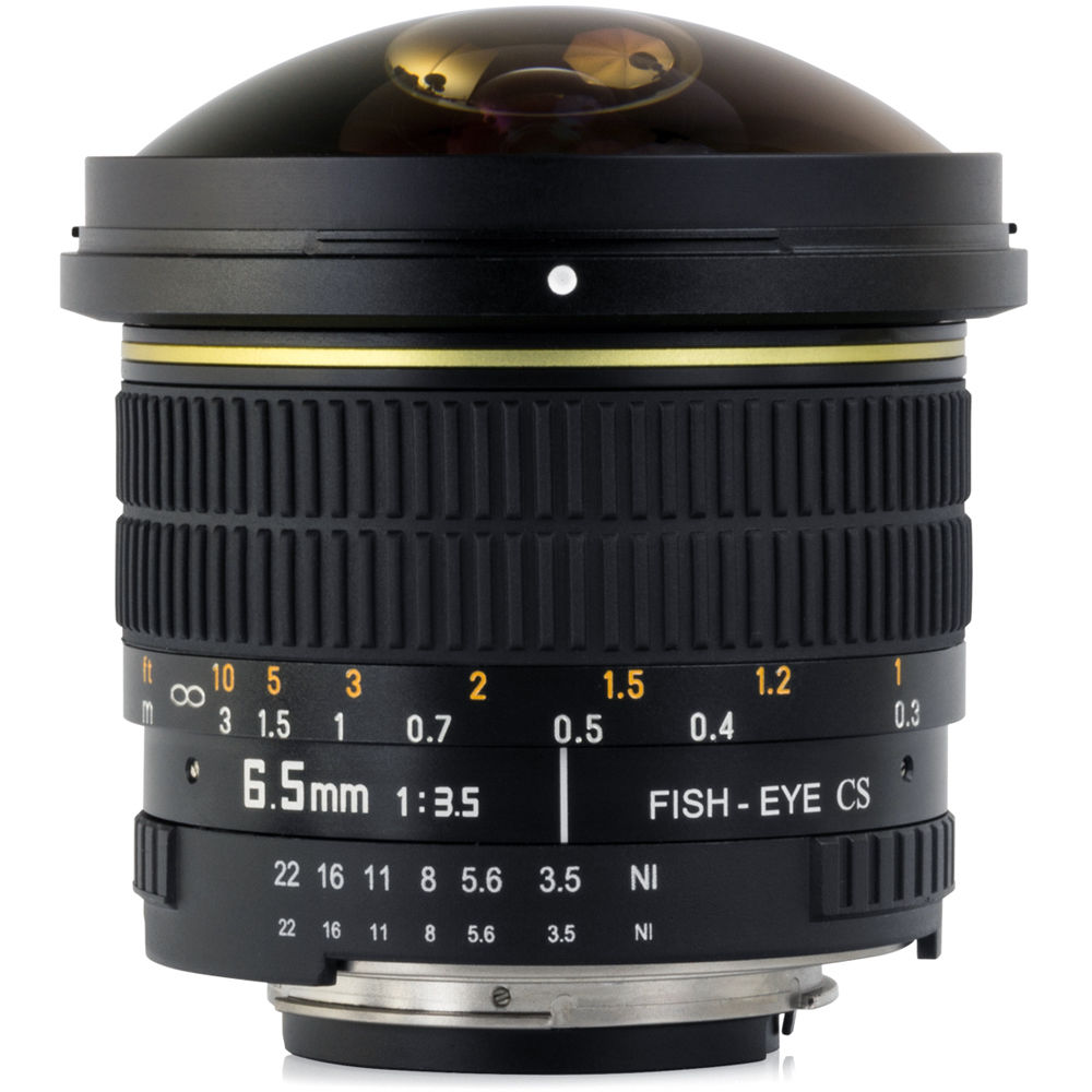 Opteka 6.5mm f/3.5 Fisheye Lens for Nikon F