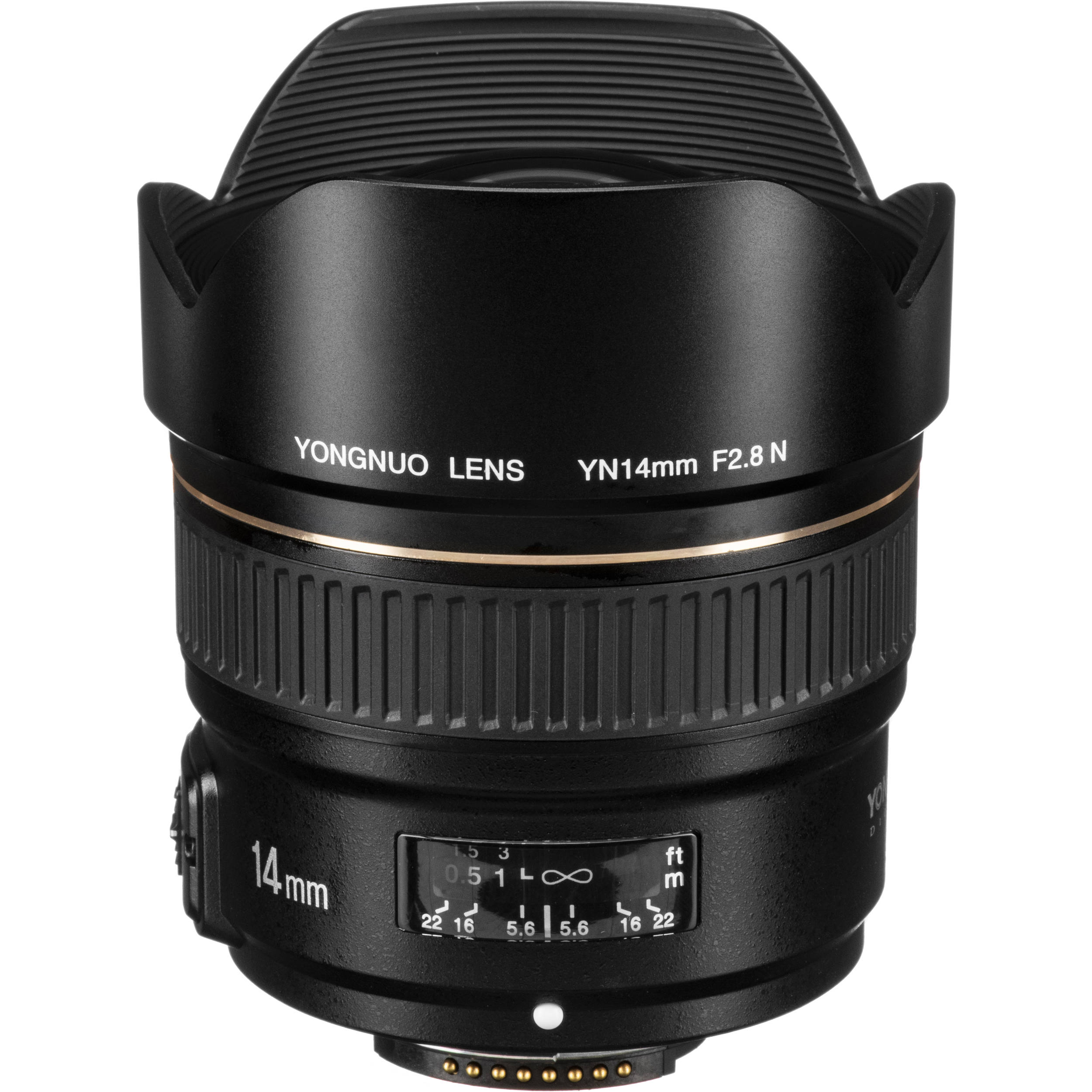 Yongnuo YN 14mm f/2.8N Lens for Nikon F