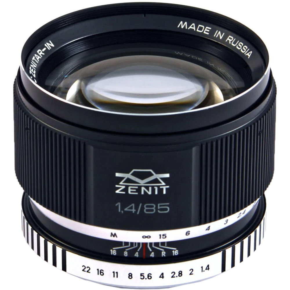 Zenitar 85mm f/1.4 Lens for Nikon F
