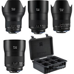 ZEISS Milvus ZF.2 4-Lens Bundle for Nikon F