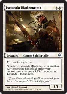 Kazandu Blademaster - Foil