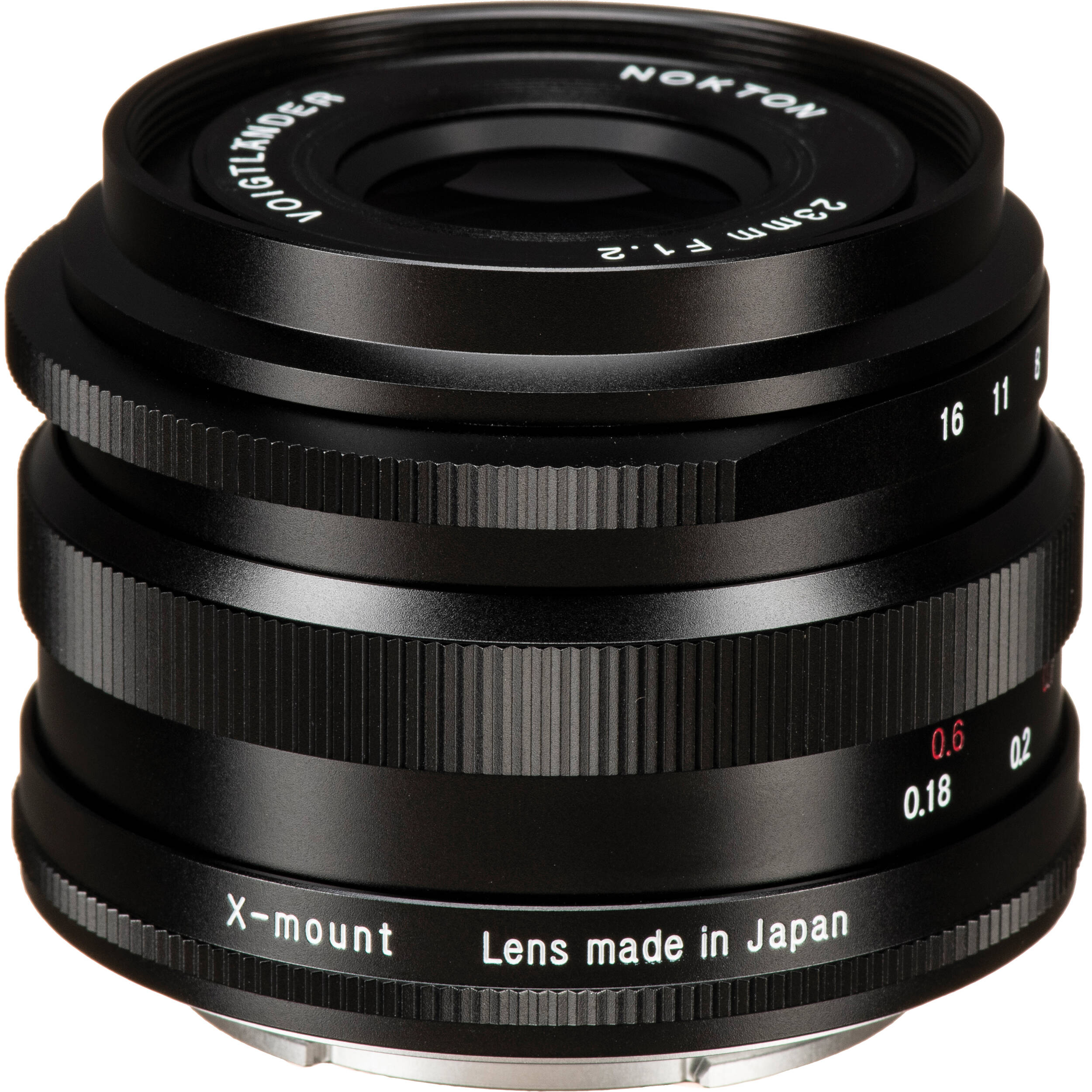 Voigtlander Nokton 23mm f/1.2 Aspherical Lens for X-Mount