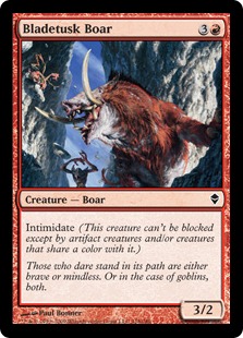 Bladetusk Boar - Foil