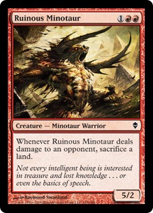 Ruinous Minotaur - Foil