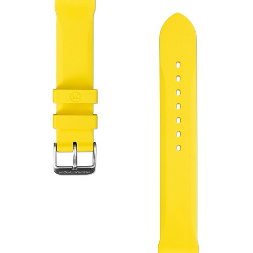 Marathon - Yellow 20mm Rubber Dive Strap - WS-RB-YESS-20