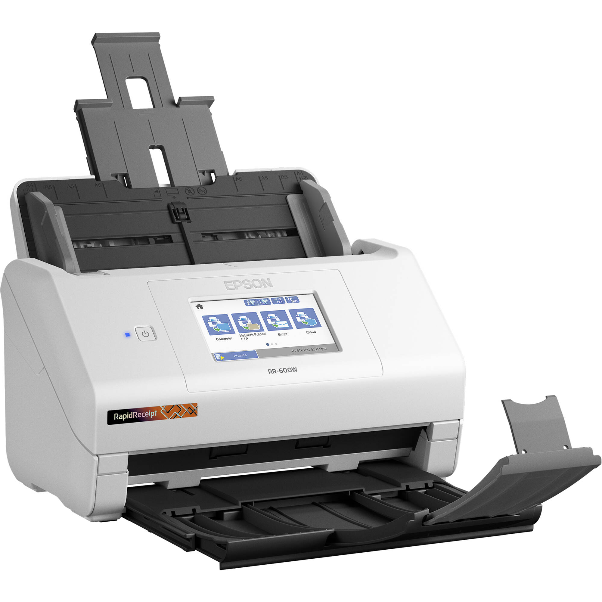Epson RapidReceipt RR-600W Wireless Receipt Scanner
