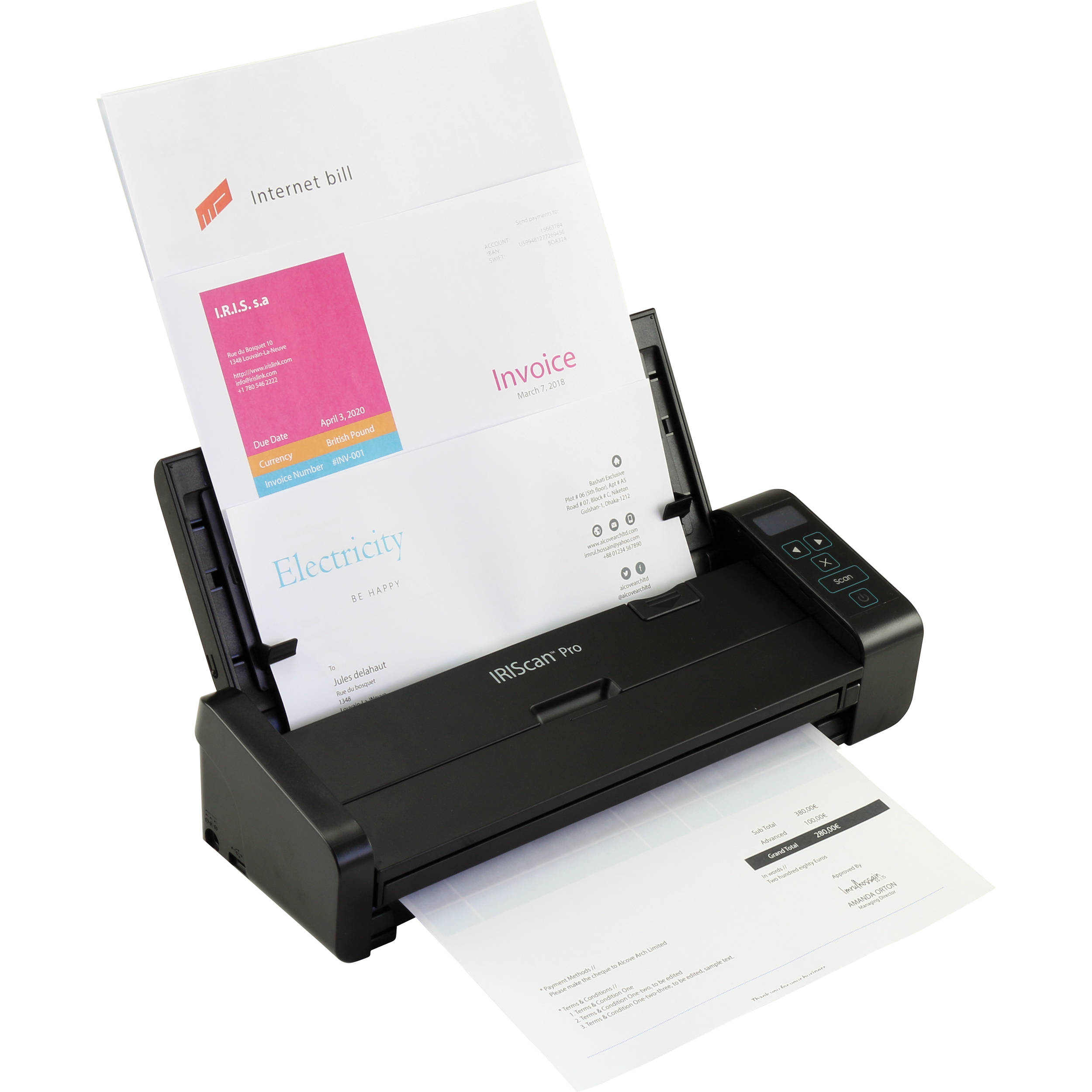 IRIScan Pro 5 Duplex Desktop Scanner