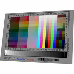 LaserSoft Imaging Standard IT8 Transparency Target for Fuji Transparency (6 x 7cm)