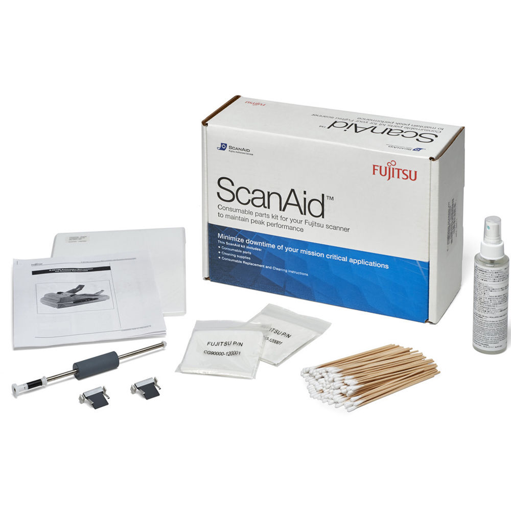 Fujitsu ScanAid Cleaning & Consumables Kit for fi-5015C