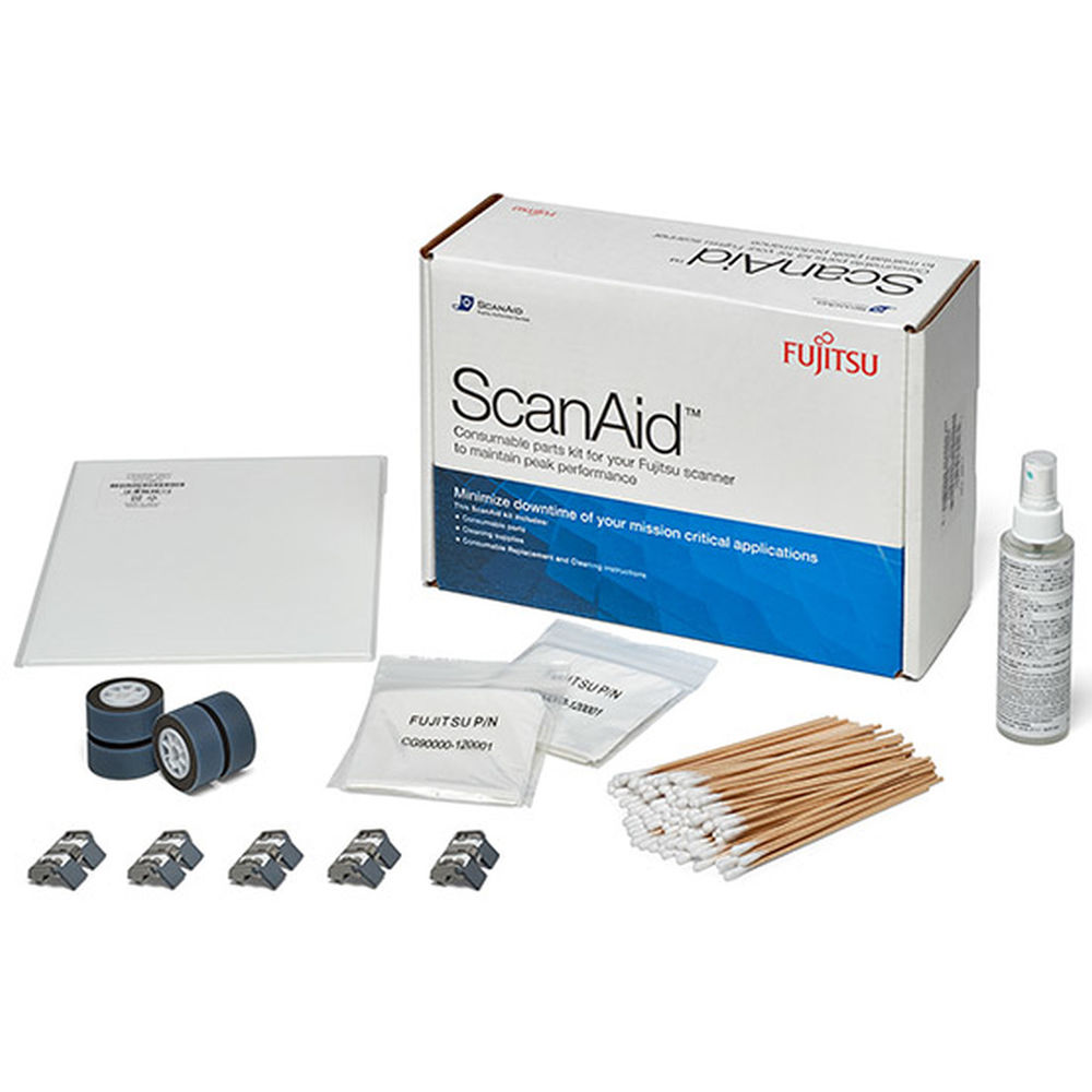 Fujitsu ScanAid Cleaning & Consumables Kit for fi-5530C2