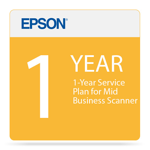 Epson 1-Year Service Plan for Mid Business Scanner