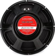 Eminence GA-SC59 George Alessandro 12 inch Signature Guitar Speaker - 8 Ohm