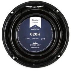 Eminence 620H 6.5 inch 20-watt Hemp Guitar Speaker - 4 Ohm