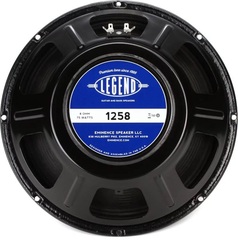 Eminence Legend 1258 12 inch 75-watt Replacement Guitar Speaker - 8 Ohm