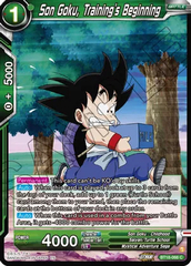 Son Goku, Training's Beginning - BT18-066 - C - Foil