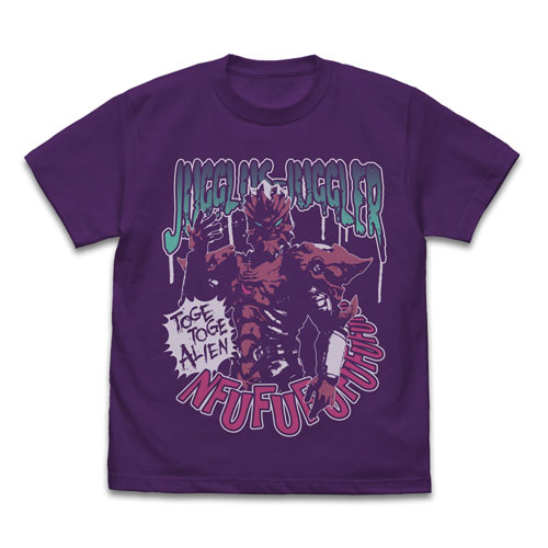 Ultraman Z Jugglus Juggler T-shirt /PURPLE-M