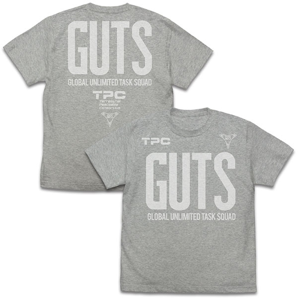 Ultraman Tiga GUTS T-shirt /MIX GRAY-M