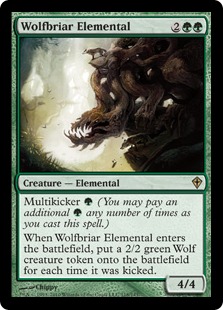 Wolfbriar Elemental - Foil