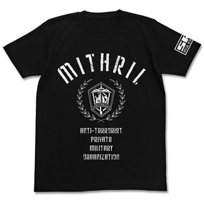 Full Metal Panic! - Mithril T-shirt / BLACK - S