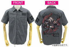 Kantai Collection -Kan Colle- Bismarck Drei Full Color Work Shirt / GRAY - XL