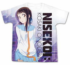 Nisekoi: - Kosaki Onodera Full Graphic T-shirt / WHITE - L