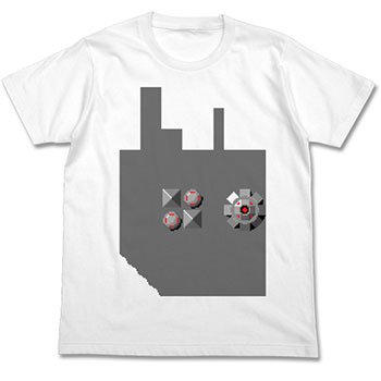 Xevious - Face T-shirt / WHITE - S