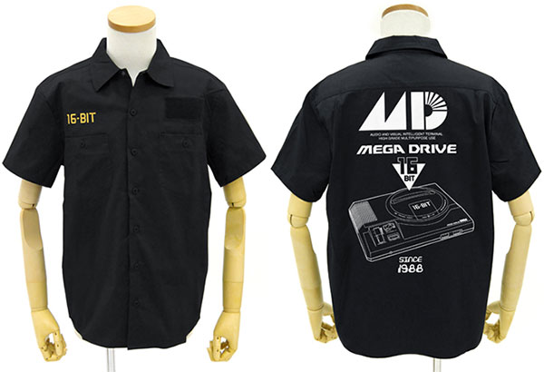 Megadrive - Patch Base Work Shirt / BLACK - M