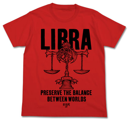 Blood Blockade Battlefront - Libra T-shirt / FRENCH RED - M