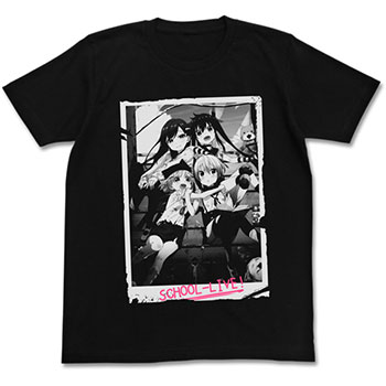 School-Live! T-shirt / BLACK - S