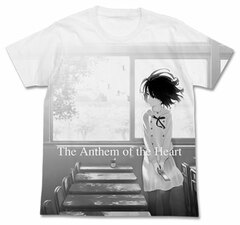 Kokoro ga Sakebitagatterun da. - All Print T-shirt / WHITE - S