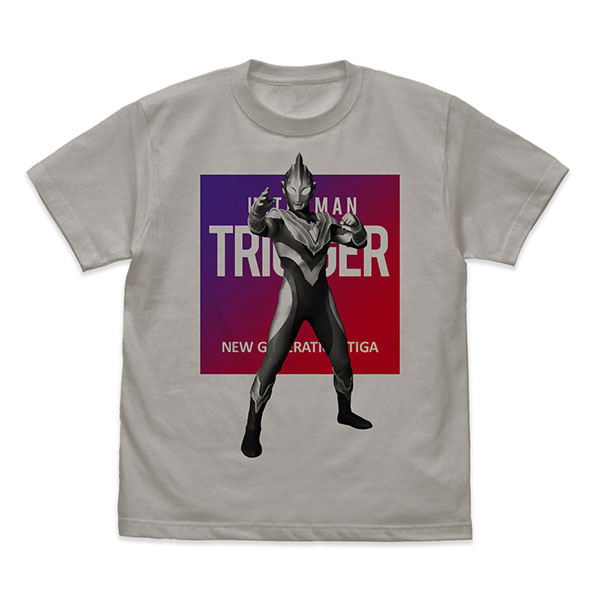 Ultraman Trigger T-shirt /LIGHT GRAY-XL