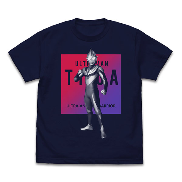 Ultraman Tiga T-shirt /NAVY-M
