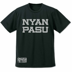 Non Non Biyori Repeat - Nyanpasu Dry T-shirt / BLACK - S