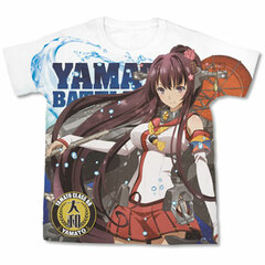 Kantai Collection -Kan Colle- Animation Sequence Yamato Full Graphic T-shirt / WHITE - S