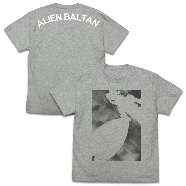 Ultraman Alien Baltan Silhouette T-shirt /MIX GRAY-M