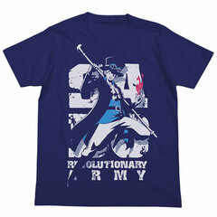 ONE PIECE - Revolutionary Army Sabo T-shirt / NIGHT BLUE - M