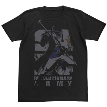 ONE PIECE - Revolutionary Army Sabo T-shirt / BLACK - S