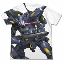 Gundam Build Fighters - Kampfer Amazing Full Graphic T-shirt / WHITE - S