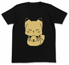 Gugure! Kokkuri-san - Kokkuri-san MofuMofu T-shirt / BLACK - S