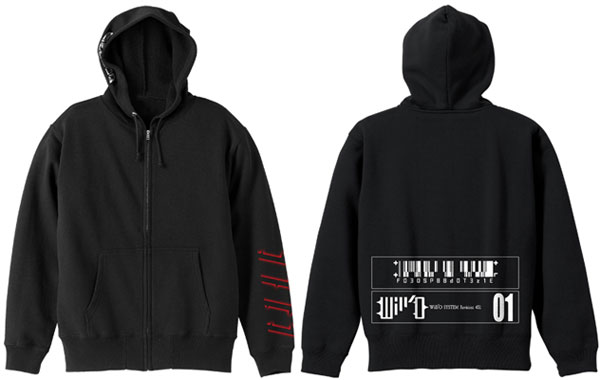 Freedom Wars - Togabito Zip Hoodie / BLACK - L