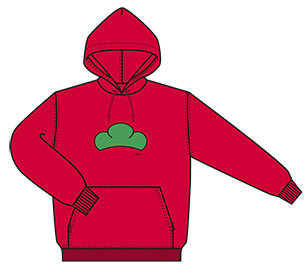 Osomatsu-san - Matsu Hoodie (Osomatsu) XL Size