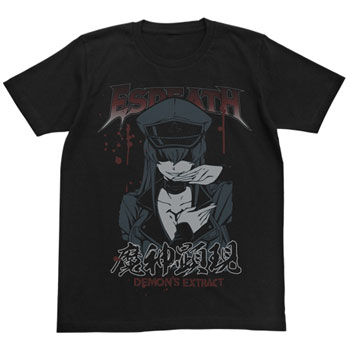 Akame ga KILL! - Esdeath T-shirt / BLACK - M