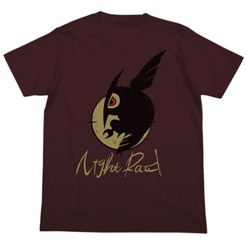 Akame ga KILL! - Night Raid T-shirt / BURGUNDY - M