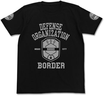 World Trigger - Border T-shirt / BLACK - XL